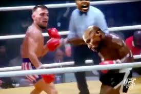 The champion started slowly, as he has a tendency to do, and there was very little action in the opening round. Can Mcgregor Beat Mayweather Sylvester Stallone Says It S A Long Long Shot But Strange Things Happen Mma Fighting