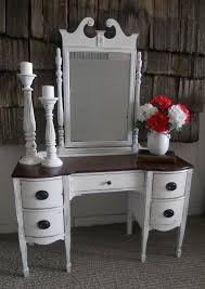 Createinspire Antique Desk Vanity Furniture Makeover Furniture Vanity Upcycled Furniture