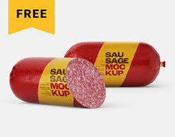 Download Sausage Mockup Projects Photos Videos Logos Illustrations And Branding On Behance