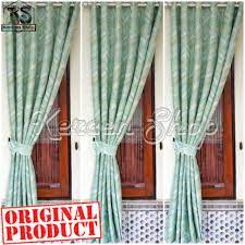 Pemilihan tirai untuk kamar tidur minimalis ( foto : Tirai Jendela Gorden Minimalis Harga Promo Bahan Original Import Tinggi 200cm Shopee Indonesia