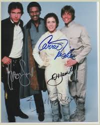 Star Wars Cast The Empire Strikes Back Signed 8x10 Autograph Photo Harrison Ford Mark Hamill Carrie F Star Wars Trilogy Star Wars Cast Star Wars Pictures