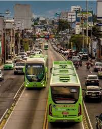 Transmetro En Ciudad De Guatemala Countries In Central America Guatemala Central America