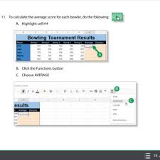 Google Sheets Bowling Scores Chart Review