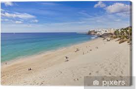 Altstadt morro jable jetzt 13 bewertungen & 63 bilder beim testsieger holidaycheck entdecken und direkt hotels nahe altstadt morro jable finden. Leinwandbild Strand Und Altstadt Morro Jable Fuerteventura Pixers Wir Leben Um Zu Verandern