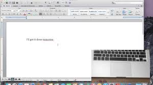 Right Clicking For Spellcheck On The Mac Youtube