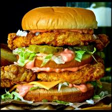 Bk Original Chicken Sandwich Ingredients Copycat Chicken Big Mac Recipe Chicken Big Mac Fried Chicken Sandwich Chicken