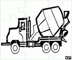 Ausmalbilder Puzzle Betonmischer Lkw Zum Ausdrucken Sie haben über hunderte von. ausmalbilder puzzle betonmischer lkw