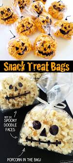 Cool En Plus Du Pop Corn Maison C Est Bon Pour La Sante D Cute Halloween Snack Bags T Halloween Party Activities Easy Halloween Crafts Fun Halloween Crafts