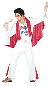 Amazon Com Pony Express Mens Deluxe Jumpsuit Outfit Elvis