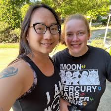 Wearing warm clothes