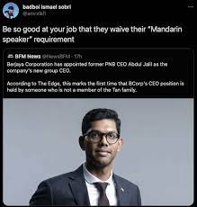 I don't have too much expectation what they should. Jalil Rasheed Becomes First Berjaya Ceo Who S Not A Family Member Malaysia