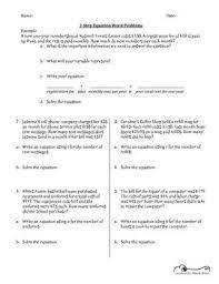 Two Step Equation Word Problem Practice Common Core Free Word Problems Two Step Equations Word Problem Practice