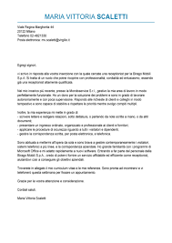 Esempio Lettera Di Presentazione Receptionist Modello Lettera Di Presentazione Receptionist Livecareer