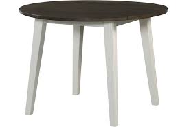 round drop leaf table with splayed legs