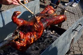 Can you cook a whole animal on a bbq spit? Suckling Pig Spit And Meat Fork 180x150mm For 16mm Spit Buy Bbq Grills Online In Germany Spiess Grill De