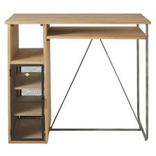 Achetez votre lits 2 personnes sur la boutique en ligne de weba ou dans nos magasins à gand, deinze ou mons. Table A Manger Haute 2 3 Personnes En Sapin Massif Et Metal L120 Harvey Maisons Du Monde