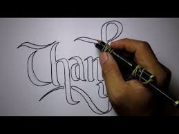 Cara Membuat Tulisan Keren Dengan 2 Pensil Youtube Tulisan Cara Menggambar Pensil