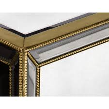 Reflection Coffee Table In 2020 Mirror Panels Beveled Mirror Coffee Table