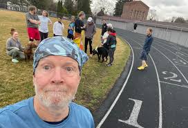 Walking club meets at Kellogg school parking lot at 10am