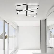 Shop target for flush mount lighting you will love at great low prices. Modern Square Led Flush Mount Ceiling Light In Black White