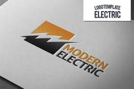 Modern Electric Logo Electricity Logo Electrician Logo Electronics Logo