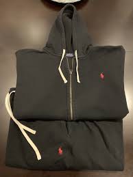 Black And Red Polo Jacket Polo By Ralph Lauren Sweatsuit Black W Red Horse Hoodie Jacket Fashion Clothing Shoes Accessories Mensclothing A Horse Hoodies Sweatsuit Hoodie Jacket