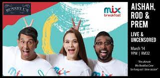 Get the best of mix breakfast here, where aishah rod and prem talk about interesting topics daily! Aishah Rod Prem Live Uncensored Russell S Kl Peatix