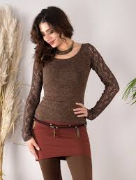We did not find results for: Pull Marron Femme Ethnique Manche Crochet Trou Pour Pouces Yggdrazil Oroshi