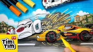 We have collected 37+ cars 2 coloring page images of various designs for you to color. How To Draw Shu Todoroki Miguel Camino Crash At Porto Corsa 2 Cars 2 Easy Step By Step For Kids Youtube