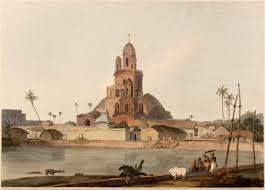 View taken on the Esplanade, Calcutta, William Daniell, August 1797 - Traditional visual art under Public domain license