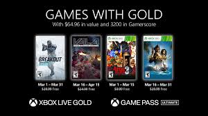 This is the codes page! New Games With Gold For March 2021 Xbox Wire