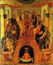 Der barockkünstler gian lorenzo bernini schuf das imposante glasfensterbild über dem stuhl petri als symbol des heiligen geistes. Pfingsten