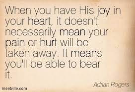 His statement is typical for a southern baptist pastor, which adrian rogers was. Adrian Rogers Quote