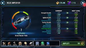 * combine 3 mastery tokens with a champ shard of the same c. Relic Amplifier Swgoh Help Wiki