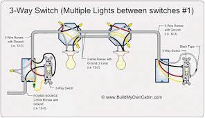 Lights will have a pair of red and black wires coming from them. 3 Way Switch Multi Light Wiring Diragram 110volt Light Switch Wiring 3 Way Switch Wiring Wire Switch