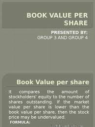 What is the pb ratio or price book ratio? Book Value Per Share Preferred Stock Book Value