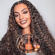 Amazon.com : KEKEYY 28 Inch Chocolate Brown Lace Front Wig 13x4 Body Wave  Lace Front Wigs Human Hair Pre Plucked with Baby Hair Brown Wig Human Hair  200 Density HD Lace Frontal