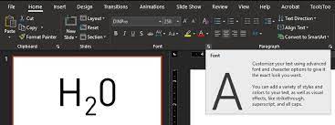 Check spelling or type a new query. How To Insert Superscript And Subscript In Powerpoint Buffalo 7