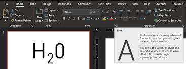 Check spelling or type a new query. How To Insert Superscript And Subscript In Powerpoint Buffalo 7