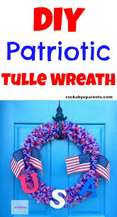 Try this easy to make diy tulle thanksgiving wreath. Patriotic Tulle Wreath An Easy Diy Wreath On A Wire Frame