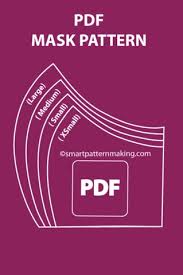 Free Pdf Fabric Face Mask Pattern Download Smart Pattern Making In 2020 Easy Face Mask Diy Face Mask Tutorial Free Pdf Sewing Patterns