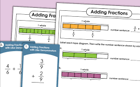 Adding mixed numbers with like denominators. Adding Fractions Mixed Numbers Worksheets