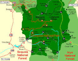 Sequoia National Park Area Map Sequoia National Park Map Sequoia National Park Camping Sequoia National Park