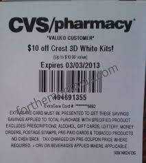 Cvs Free Crest 3d White Strips 3d White Strips Crest 3d White White Strips
