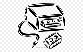 Video Cassette Player With Tapes Royalty Free Vector Clip Art Cassette Tape Clipart Stunning Free Transparent Png Clipart Images Free Download Here you can explore hq cassette tape transparent illustrations, icons and clipart with filter setting like size, type, color etc.