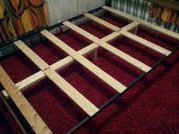 How To Support A Mattress Without A Box Spring Build A Diy Bed Frame For 10 Spring Bed Frame Box Spring Bed Box Spring Bed Frame