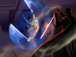 #ahsoka tano vs darth vader. Ahsoka Vs Vader By Lukepham On Deviantart