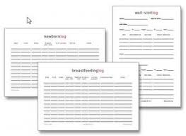 Free Baby Log Printables New Parents Free Baby Stuff Baby Breastfeeding