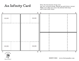 Yesterday i showed you an infinity card i made for the january 2015 pals blog hop. The Infinity Card Infinity Card Card Making Templates Never Ending Card