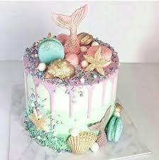 Birthday Cake For Himanshi Pin By Himanshi Vora On Sammy S 1st Birthday Mermaid Cakes Mermaid Birthday Cakes Ocean Birthday Cakes